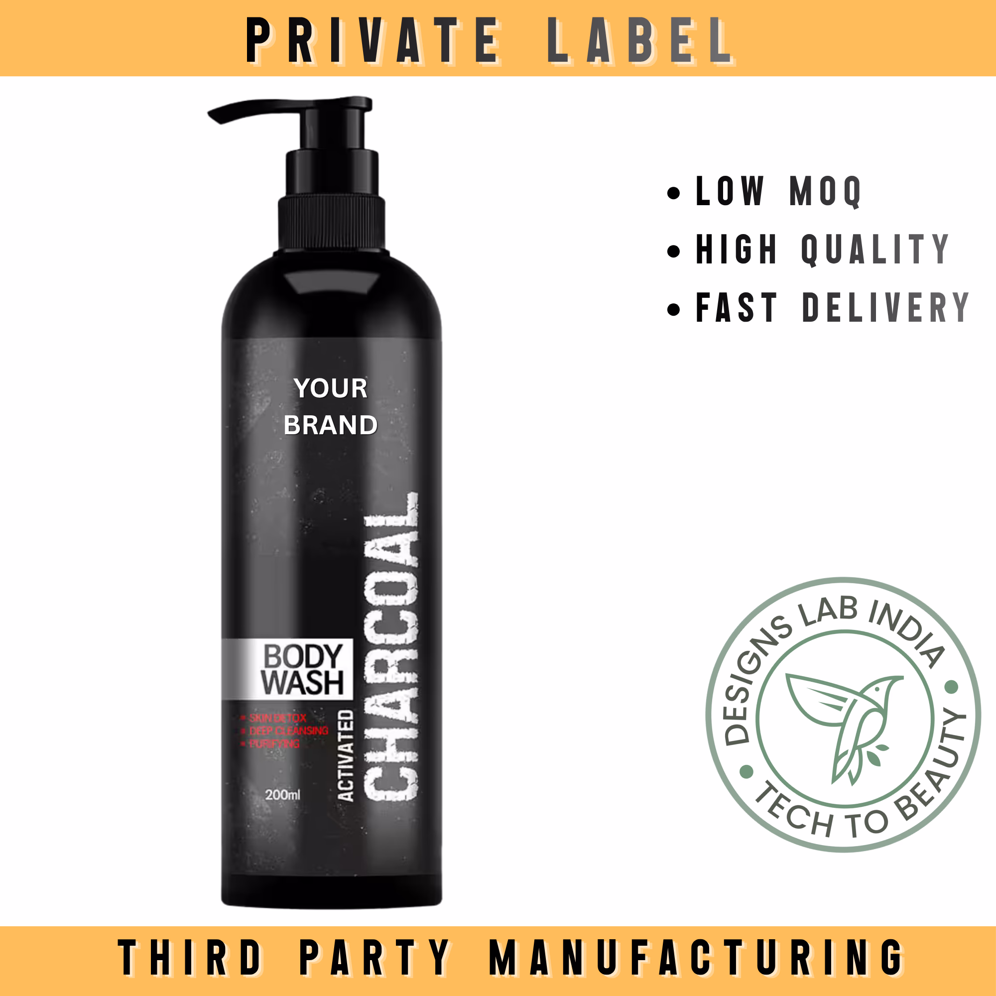 Charcoal Body Wash